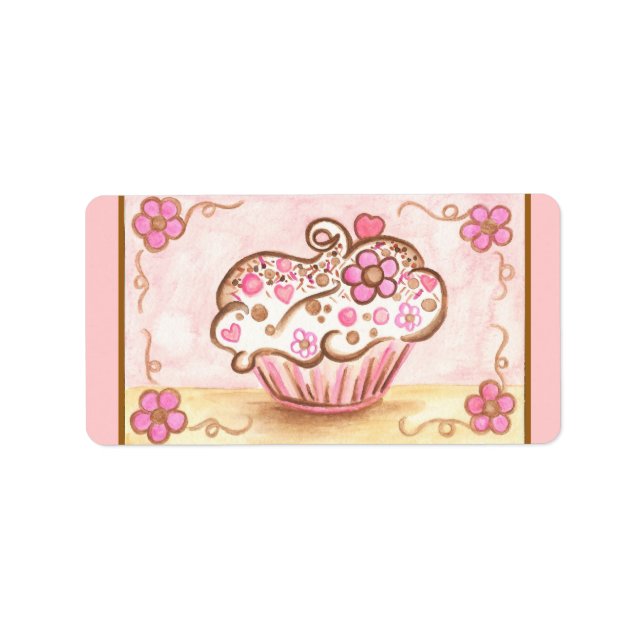 Étiquettes de Cupcake (Devant)