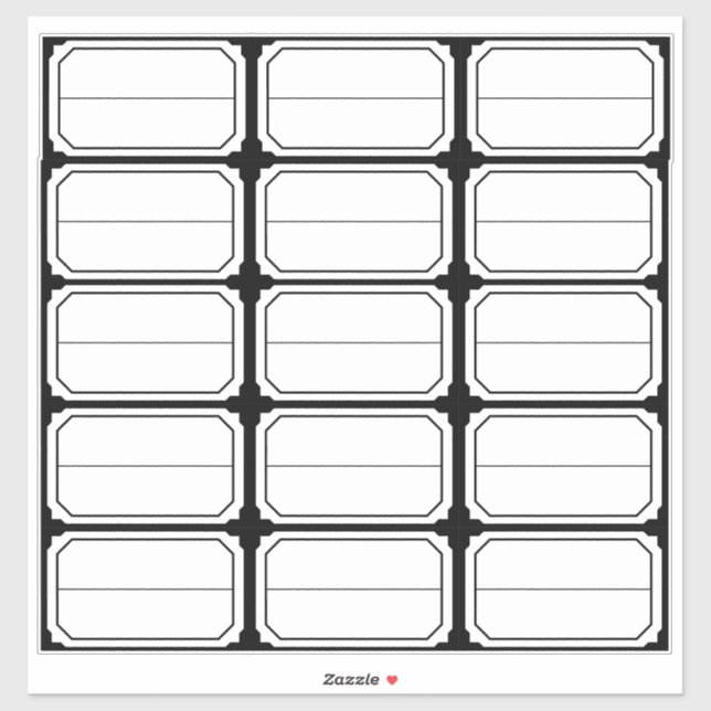 Étiquettes de date alimentaire (Feuille)