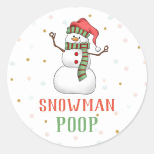Étiquettes de faveur de fête de Noël d'autocoll