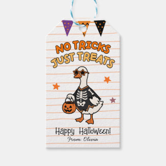 Étiquettes de Faveurs Halloween Sans Blagues Juste