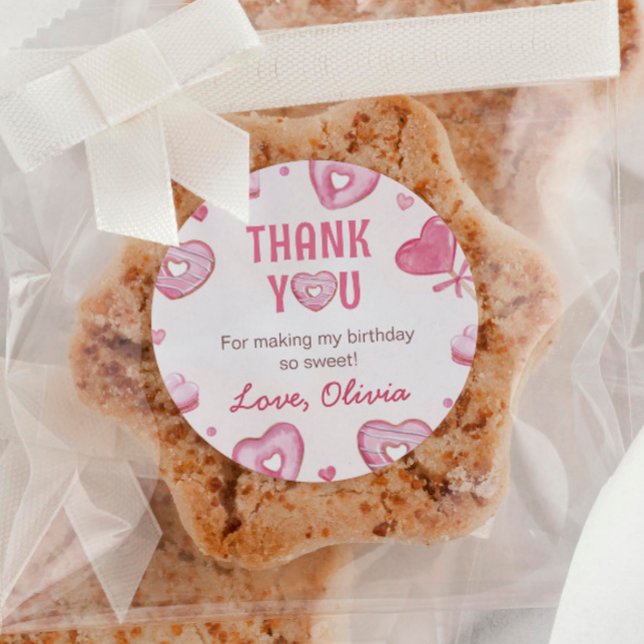 Étiquettes de fête douce Baby shower d'anniversair (Créateur téléchargé)