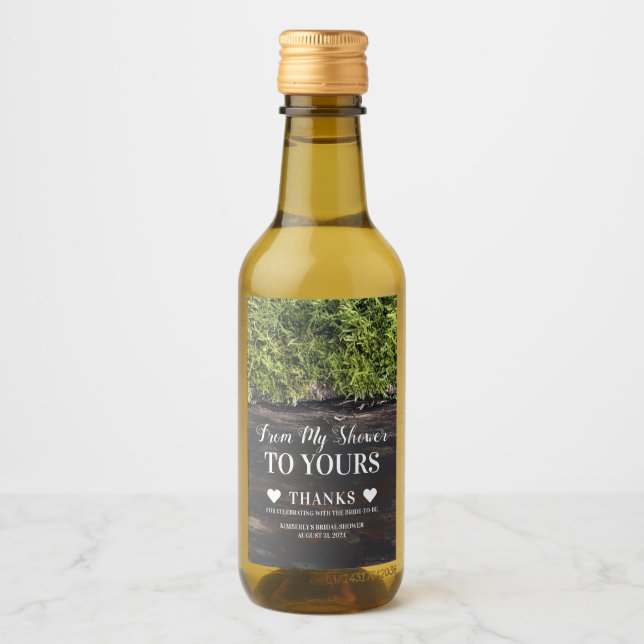 Étiquettes de gel douche fait maison de Ma Douche  (Devant)