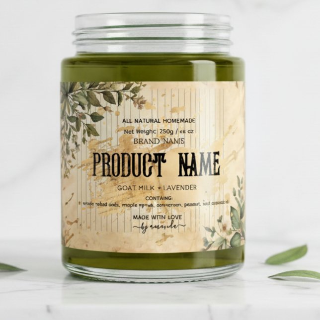 Étiquettes de jarre d'apothecaire botanique (Créateur téléchargé)