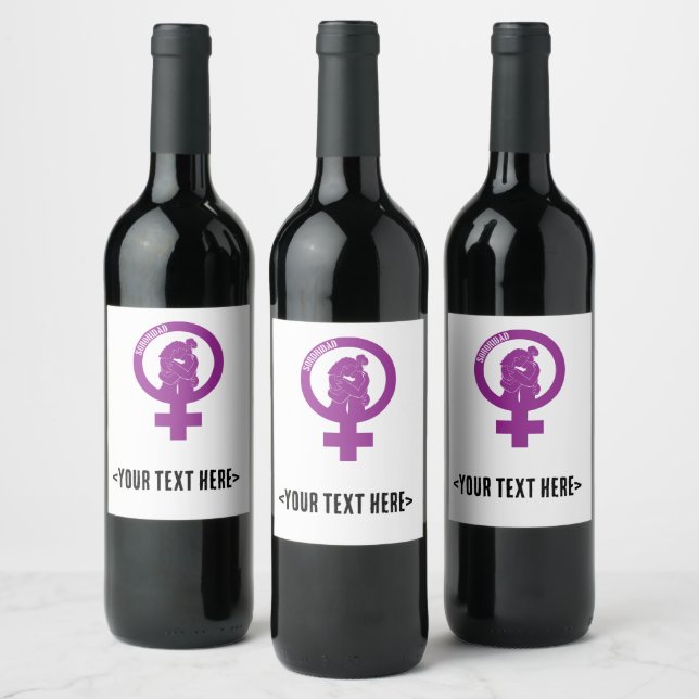 Étiquettes de la bouteille de sisterhood (Bouteilles)