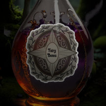 Étiquettes de la bouteille d'os pothécaire