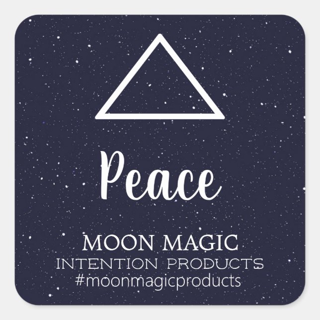 Étiquettes de la chandelle de l'affirmation du sig (Devant)