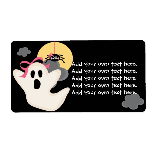 Étiquettes de l'araignée de la ceinture rose (Devant)