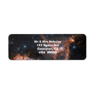 Étiquettes de l'astronomie spatiale nébuleuse
