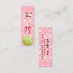 Étiquettes de Merci de bruits de gâteau de rose