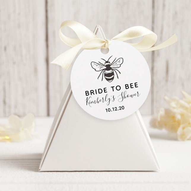Étiquettes de miel pour future mariée, Étiquette d (Créateur téléchargé)