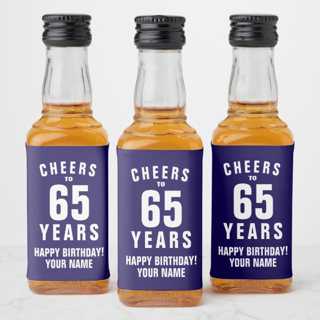 Étiquettes de mini bouteilles de liqueur pour fête (Bouteilles)