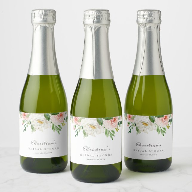 Étiquettes de mini bouteilles de vin mousseux pour (Bouteilles)
