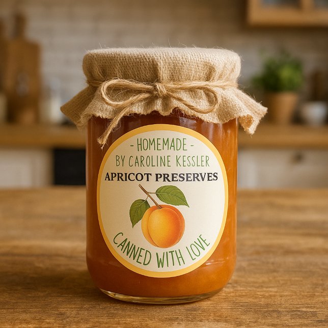 Étiquettes de mise en conserve de confiture d'abri (Créateur téléchargé)