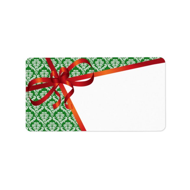 Étiquettes de Noël (Devant)
