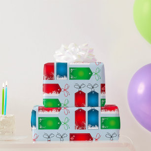 Étiquettes de Noël Papier Cadeau