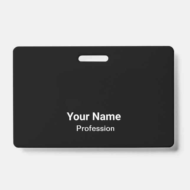 Étiquettes de nom Badges (Avant)