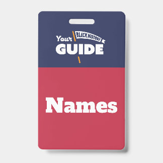 Étiquettes de nom de guide touristique - Badge ora