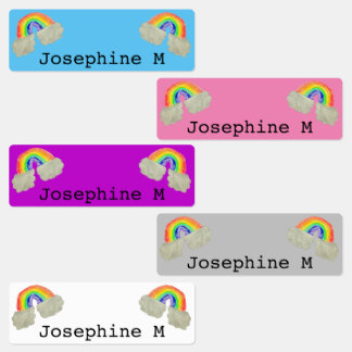 Étiquettes de noms personnalisés