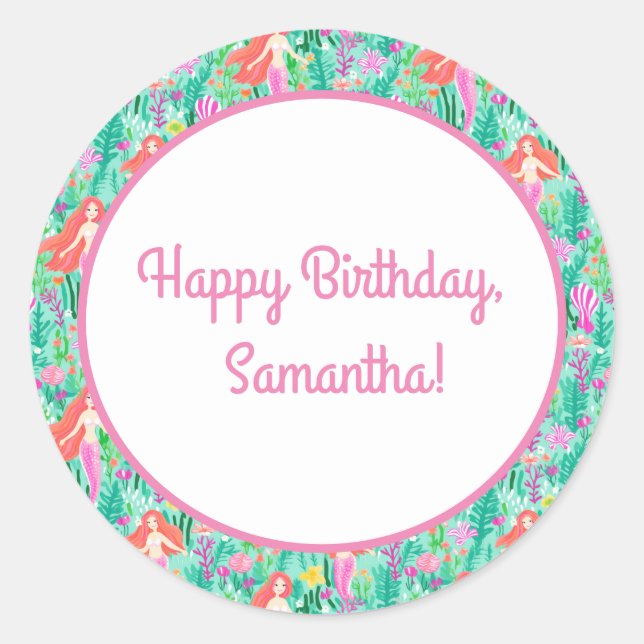 Étiquettes de nourriture et de boisson pour fête d (Devant)