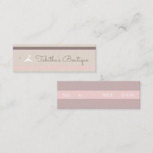 Étiquettes de packaging de marque de vêtements de 