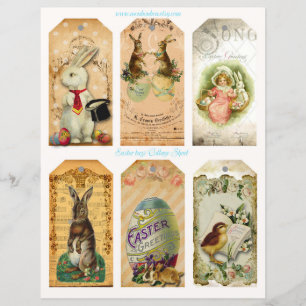 Étiquettes de Pâques