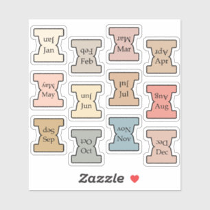 Étiquettes de planificateur Bujo pastel de l'ongle