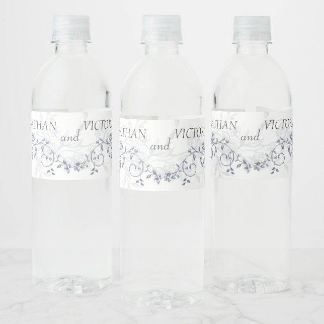 Étiquettes de pochette de bouteille d'eau de maria (Bouteilles)