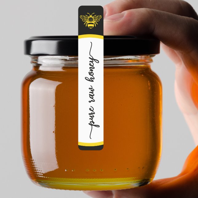 Étiquettes de pot de miel résistantes à la tempéra (Créateur téléchargé)