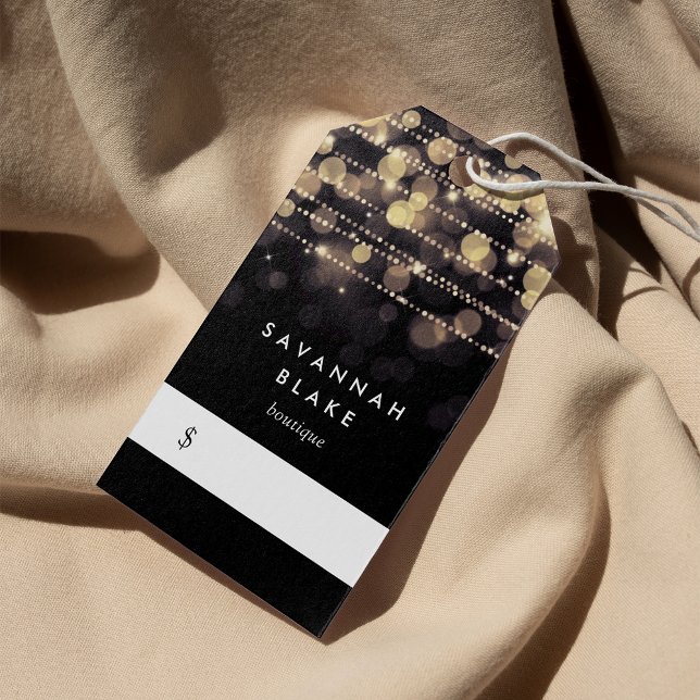 Étiquettes de prix Golden Lights (Créateur téléchargé)