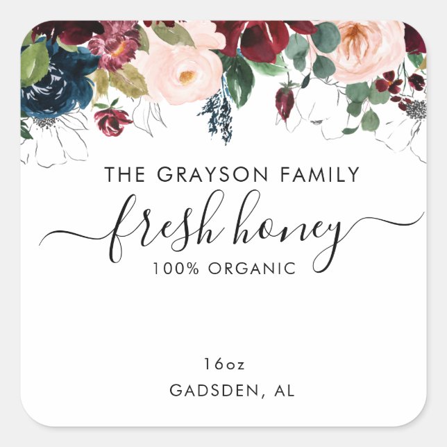 Étiquettes de produits (Devant)