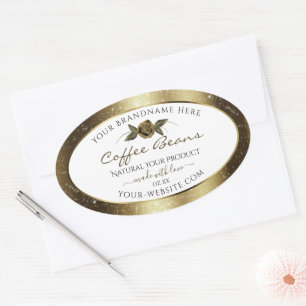 Étiquettes de produits de Parties scintillant Brow
