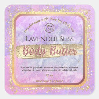 Étiquettes de produits Rose de marbre Lavender