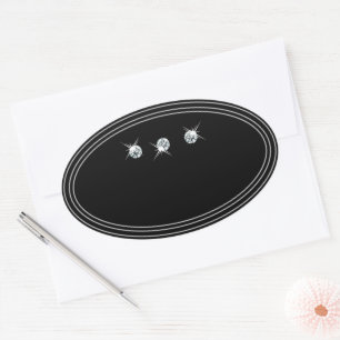 Étiquettes de produits Roses de luxe en or bijoux 