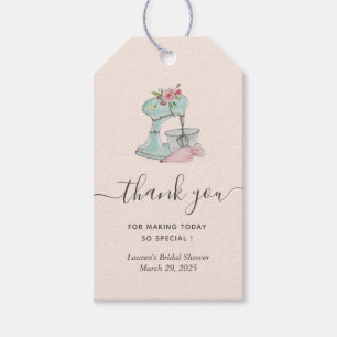 Étiquettes de remerciement pour Baby Shower de mar