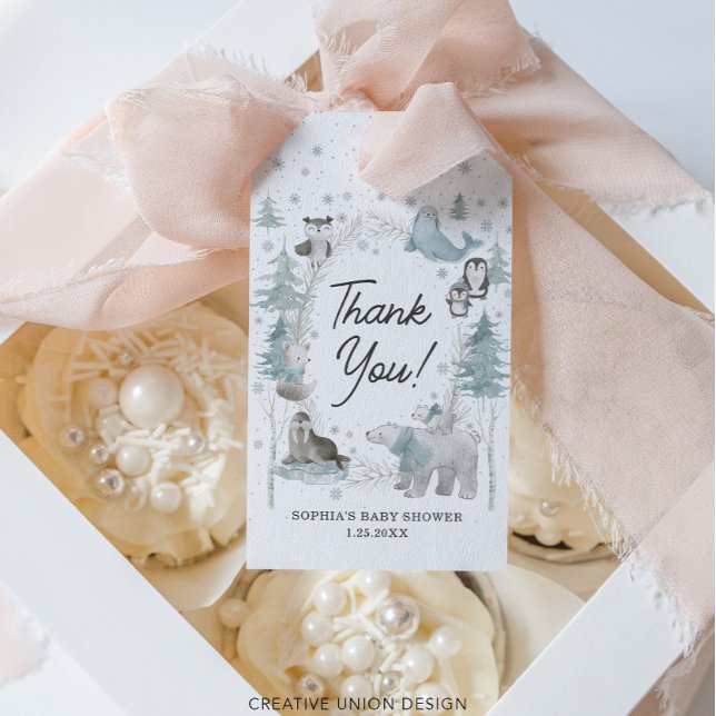 Étiquettes de remerciement pour Baby Shower d'hive (Créateur téléchargé)