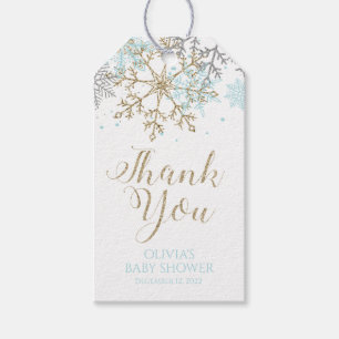 Étiquettes de remerciement pour baby shower thème