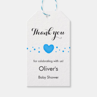 Étiquettes de remerciement pour cadeau de baby sho