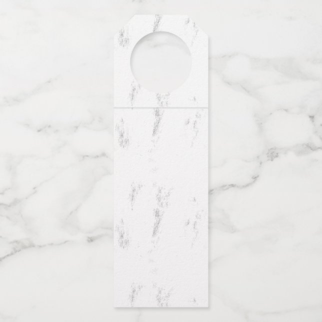 Étiquettes de suspension pour bouteilles (Devant)