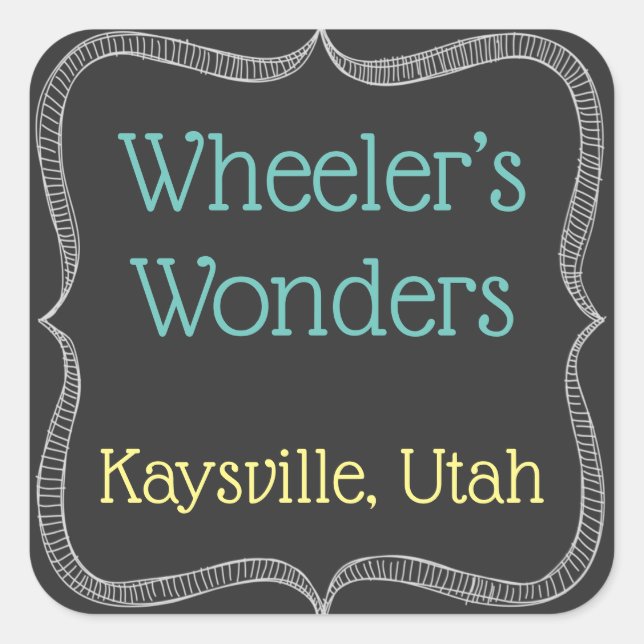 Étiquettes de tableau de bord customisés (Devant)