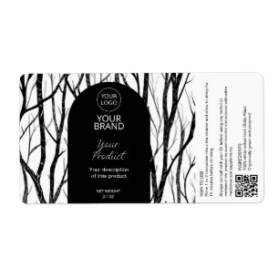 Étiquettes de thé à base de plantes médicinales