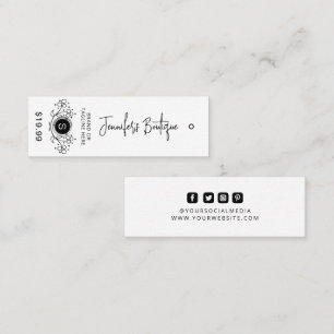 Étiquettes de vêtements Petite entreprise Kraft Pr