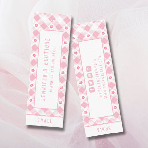 Étiquettes de vêtements Petite entreprise Preppy P