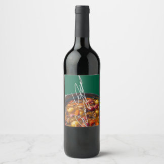 Étiquettes de vin à signature