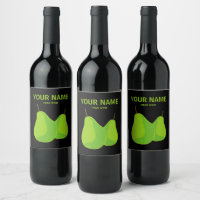 Étiquettes de vin de cidre de poire sur mesure pou