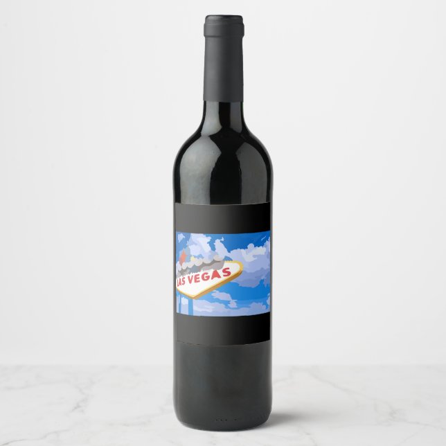 Étiquettes de vin ou de vin mousseux ! (Devant)
