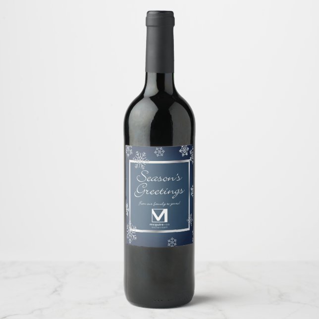 Étiquettes de vin personnalisées (Devant)