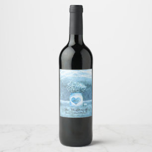 Étiquettes de vin pour pot Mason et souffle de béb