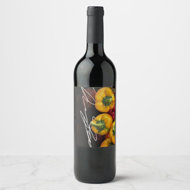 Étiquettes de vins de signature (Devant)