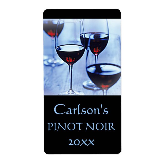 Étiquettes de vins maison (Vertical) (Devant)