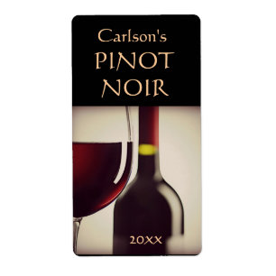 Étiquettes de vins maison (Vertical)